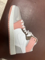 Nike Air Jordan 1 Розовые Детские (16-40) фото-1