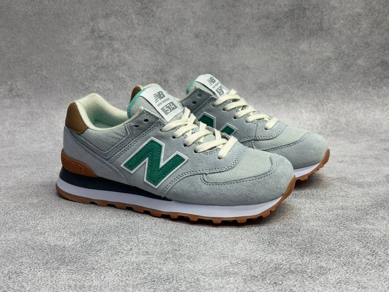 Кроссовки New Balance 574 Green/Light Green фото-6