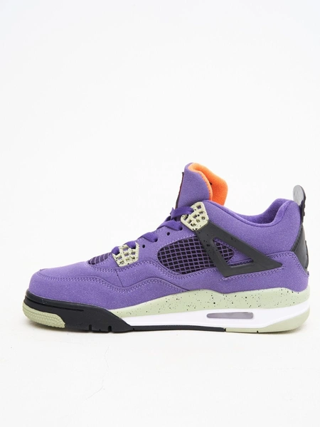 Кроссовки Nike Air Jordan 4 Retro Фиолетовые фото-3