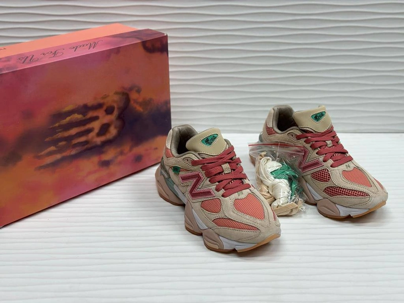 Кроссовки New Balance 9060 Cookie Pink фото-4