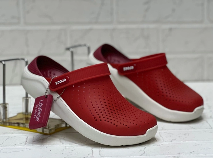 Crocs LiteRide Clog Красные фото-1