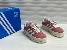 Кроссовки Adidas Gazelle Bold Pink/White фото-6