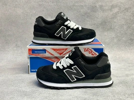 New Balance 574 Black фото-1