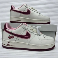 Кроссовки Nike Air Force 1 Valentine's Day White/Cherry фото-1