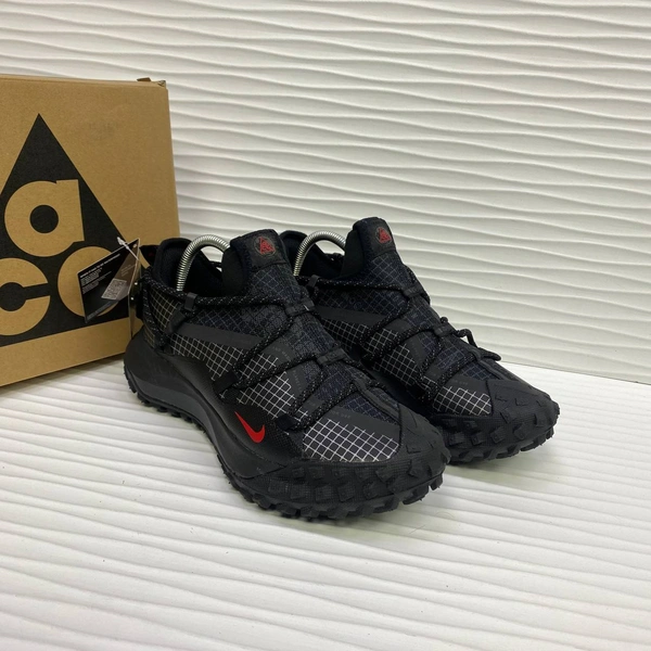 Кроссовки Nike ACG Mountain Fly Low Anthracite Black/Red фото-4