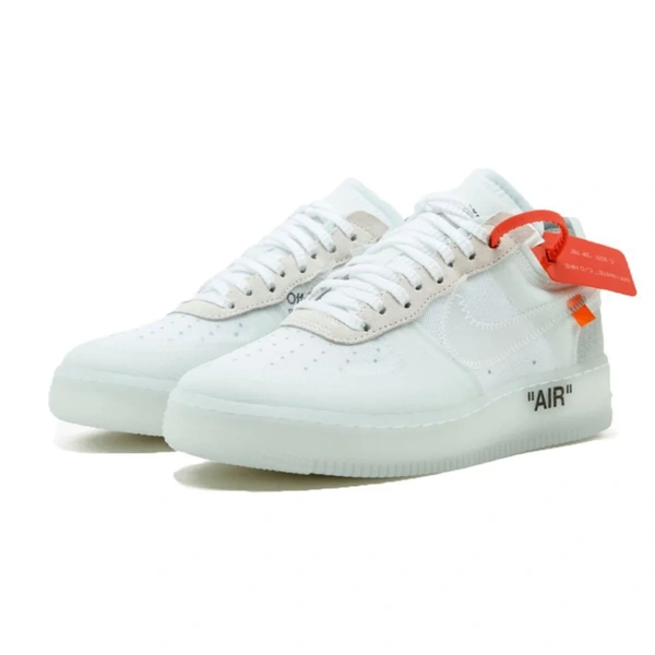 Кроссовки Nike Air Force 1 X Off White White фото-2