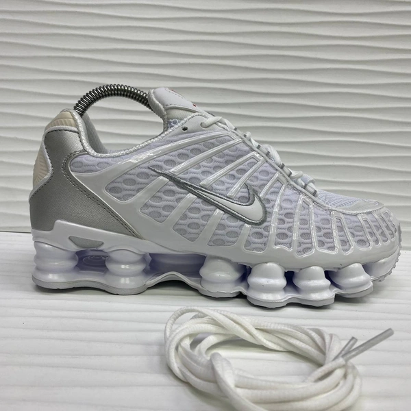 Кроссовки Nike Shox TL White фото-6