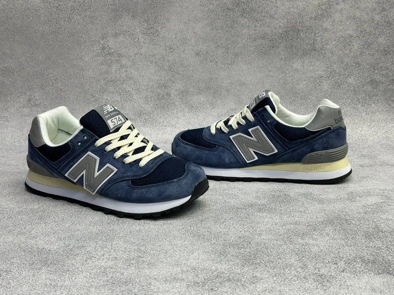 New Balance 574 Dark Blue/Grey фото-2