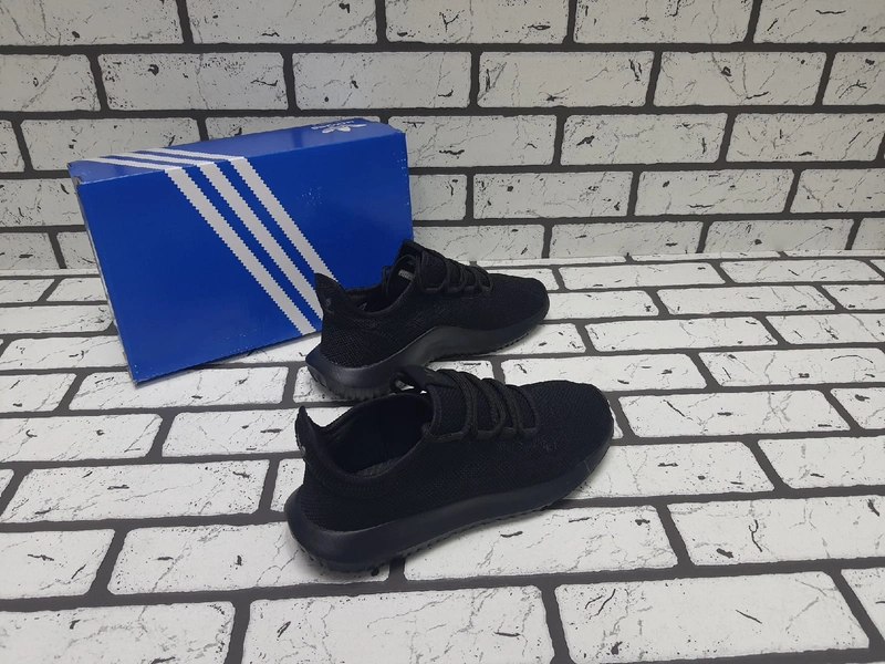 Кроссовки Adidas Tubular Shadow Black фото-4