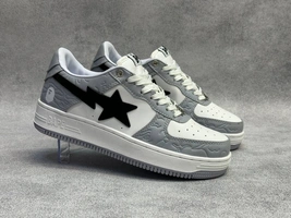 Кроссовки Bape Sta Black/Grey фото-8