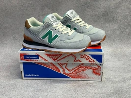 Кроссовки New Balance 574 Green/Light Green фото-4