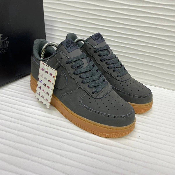 Кроссовки Nike Air Force 1 черные фото-4