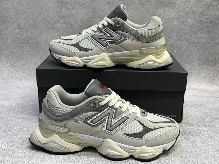 Кроссовки New Balance 9060 Grey/Dark Grey фото-1