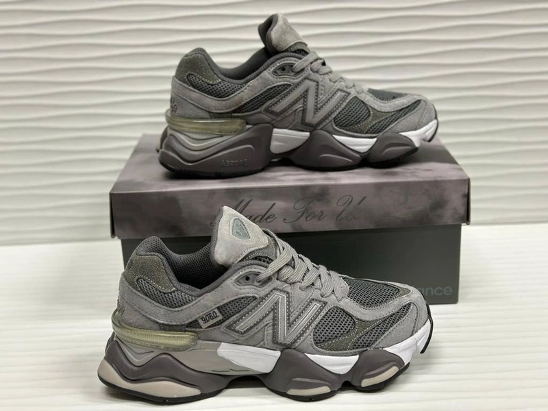 Кроссовки New Balance 9060 Dark Grey фото-4