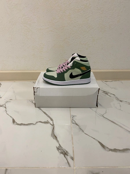 Кроссовки Nike Air Jordan 1 High Green фото-6