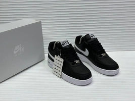 Кроссовки Nike Air Force 1 Black/white фото-2