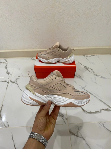 Кроссовки Nike M2K tekno коричневые фото-4