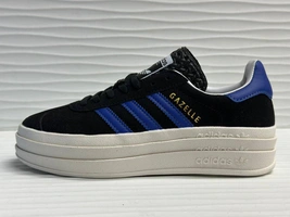 Кроссовки Adidas Gazelle Bold Black/Blue фото-3