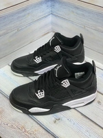 Кроссовки Nike Air Jordan 4 Retro black фото-6