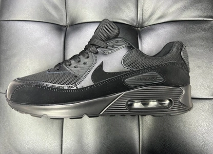 Nike AIR MAX 90 Leather Black Full