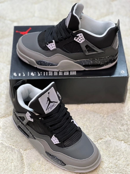 Кроссовки Nike Air Jordan 4 Retro Silver фото-2