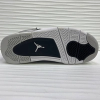 Кроссовки Nike Air Jordan 4 Retro White-Black фото-5