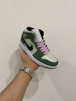 Кроссовки Nike Air Jordan 1 High Green фото-4