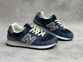 New Balance 574 Dark Blue/Grey фото-5