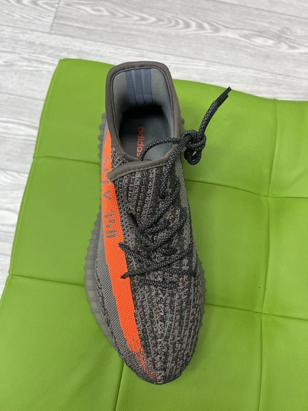 Adidas yeezy 350 boost V2 темно-серый фото-7