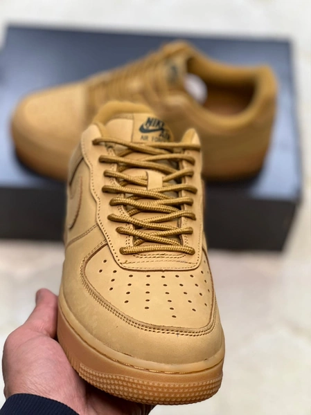 Кроссовки Nike Air Force 1 gold фото-2