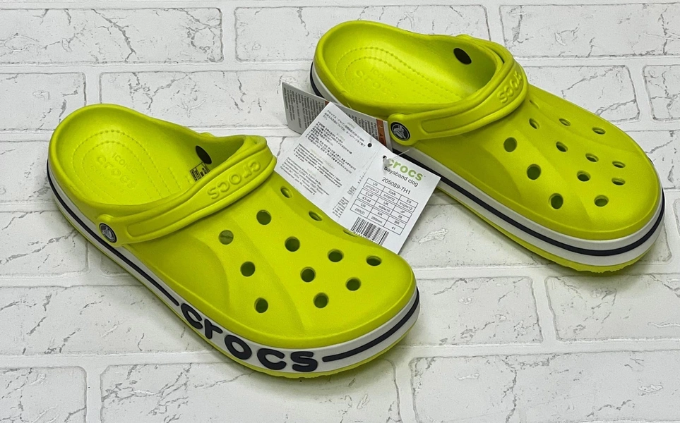 Crocs Bayaband Clog Салатовые фото-4