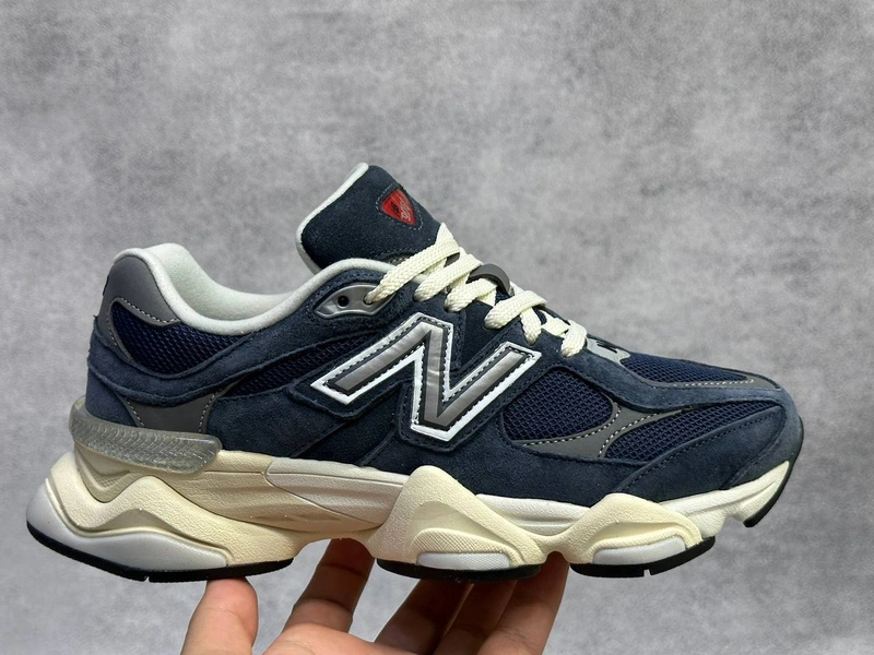 Кроссовки New Balance 9060 Dark Blue/White фото-6