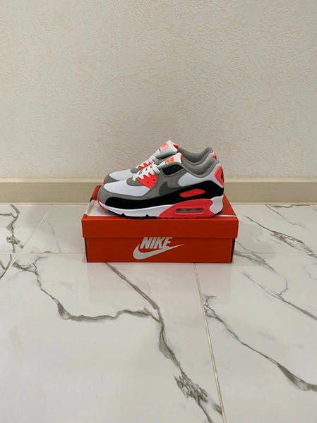 Nike Air Max 90 Белый и красный фото-2