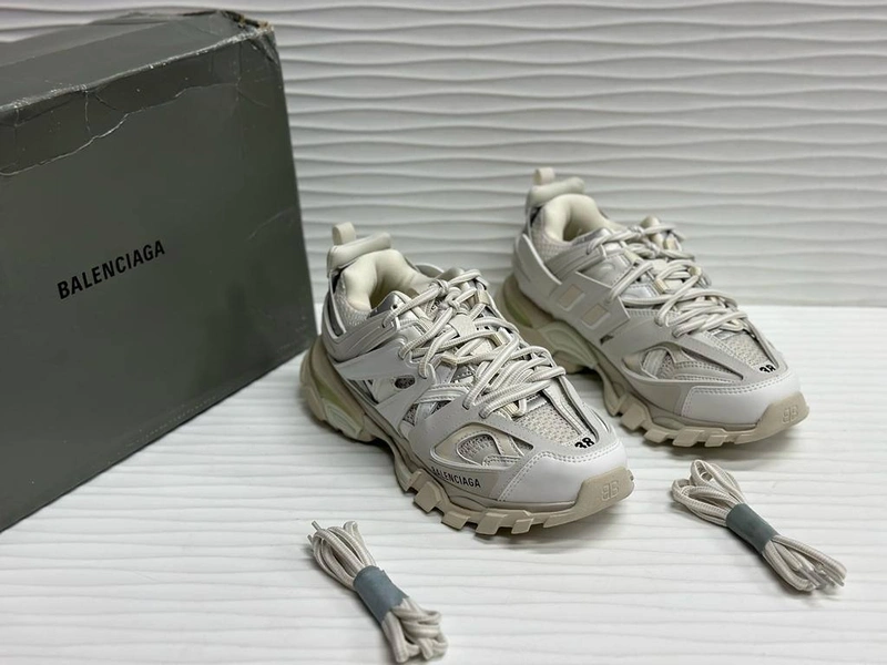 Кроссовки Balenciaga Track Trainers White фото-4