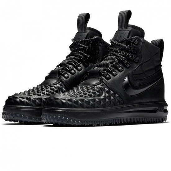 Кроссовки Nike Lunar Force 1 Duckboot All Black фото-1