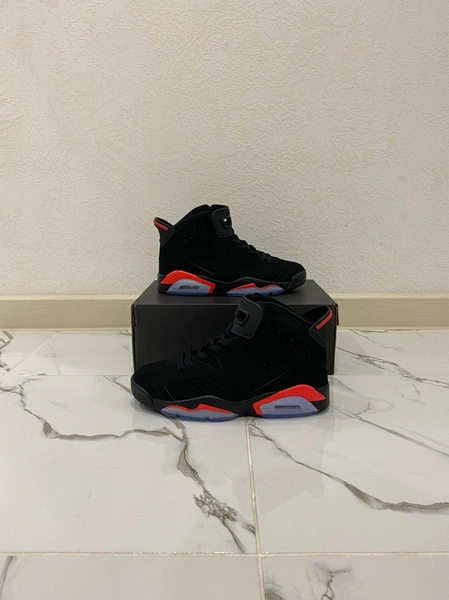 Кроссовки Nike Air Jordan 6 цвет Черный фото-7