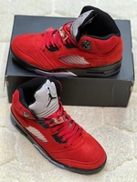 Nike Air Jordan 5 Красные фото-4