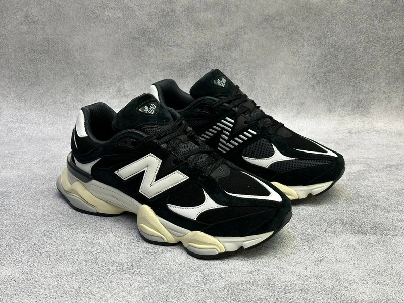 Кроссовки New Balance 9060 Black/White фото-5