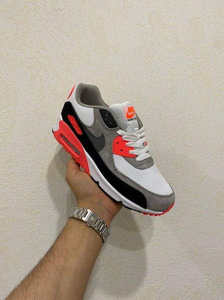 Nike Air Max 90 Белый и красный фото-3