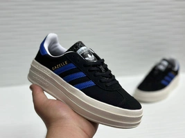 Кроссовки Adidas Gazelle Bold Black/Blue фото-1