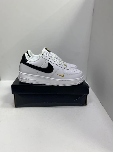 Кроссовки Nike Air Force 1 white-gold фото-4