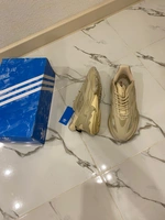 Кроссовки adidas ozweego Celox бежевые фото-4