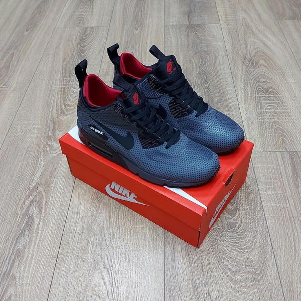 Кроссовки Nike Air Max 90 Mid Black фото-4