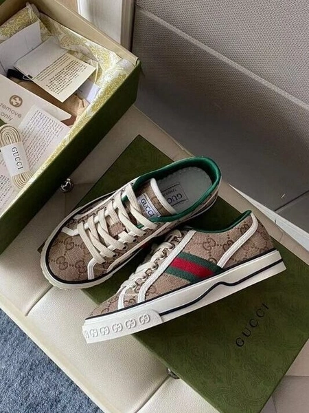 Кеды Gucci Tennis 1977 Sneaker Premium Beige фото-1